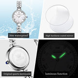 OLEVS Watches for Woman 9971 White