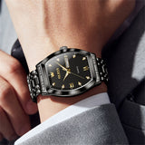OLEVS Watches for Man 5528 Golden Black