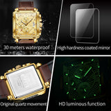OLEVS Watches for Man 9925 Golden
