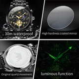 OLEVS Watches for Man 2900 All Black
