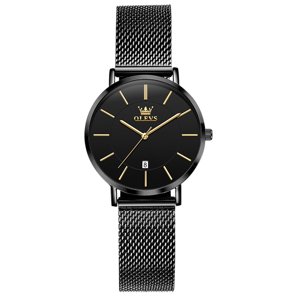 OLEVS Watches for Woman 5869 All Black