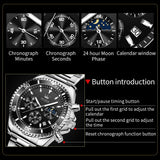 OLEVS Watches for Man 2870 Black