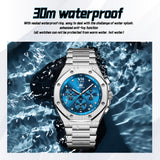 OLEVS Watches for Man 3626 Blue