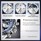 OLEVS Watches for Man 2945 Blue