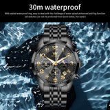 OLEVS Watches for Man 3676 All Black