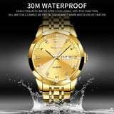 OLEVS Watches for Man 9931 Golden