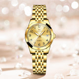 OLEVS Watches for Woman 9970 Golden