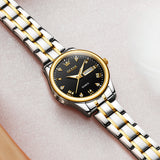 OLEVS Watches for Woman 5563 Golden Black