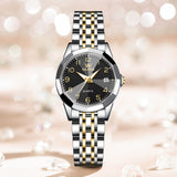 OLEVS Watches for Woman 9970 GoldenBlack