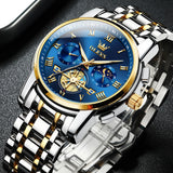 OLEVS Watches for Man 2859 Golden Blue