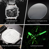 OLEVS Watches for Man 9950 Black