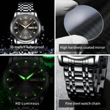 OLEVS Watches for Man 5513 All Black