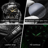 OLEVS Watches for Man 6898 All Black
