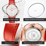 OLEVS Watches for Woman 5869 Rose White -PR