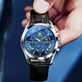 OLEVS Watches for Man 2876 Blue