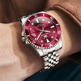 OLEVS Watches for Man 9809 Red