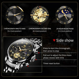 OLEVS Watches for Man 2859 All Black