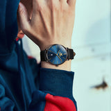 OLEVS Watches for Man 5869 Black Blue