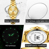 OLEVS Watches for Woman 5563 Golden