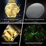 OLEVS Watches for Man 2906 Golden