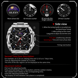OLEVS Watches for Men 2942-BH