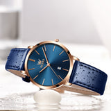OLEVS Watches for Woman 5869 Rose Blue-PL