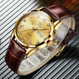 OLEVS Watches for Man 6896 Golden