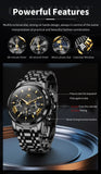 OLEVS Watches for Man 2892 All Black