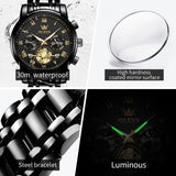 OLEVS Watches for Man 2859 All Black