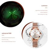 OLEVS Watches for Woman 5189 Rose White DW