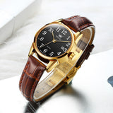 OLEVS Watches for Woman 5566 Golden Black