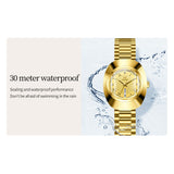OLEVS Watches for Woman 7008 Golden