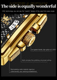 OLEVS Watches for Man 9925 Golden Black