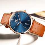 OLEVS Watches for Man 5869 RoseBlue-Y
