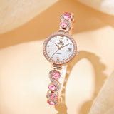 OLEVS Watches for Woman 5633 Rose White