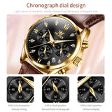 OLEVS Watches for Woman 5532 Golden Black
