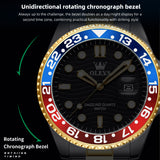 OLEVS Watches for Man 3610 Golden Black