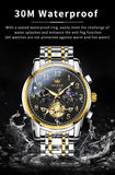 OLEVS Watches for Man 2900 Golden Black