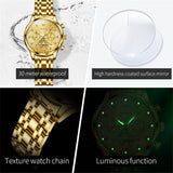OLEVS Watches for Woman 2897 Golden