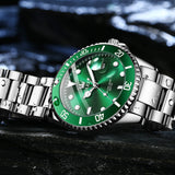 OLEVS Watches for Man 5885 Green