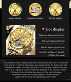 OLEVS 9910 Watches for Men Minimalist Fashion Casual Analog Quartz Date Watch Waterproof Slim Simple Big Face Dress Mens Wrist Watches for Men Reloj para Hombre