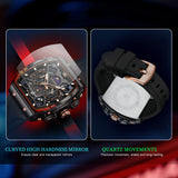 OLEVS Watches for Man 2942 Rose Black