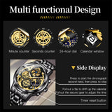 OLEVS Watches for Man 9947 All Black