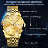 OLEVS Watches for Man 9931 Golden
