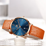 OLEVS Watches for Woman 5869 Rose Blue -PY