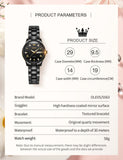 OLEVS Watches for Woman 5563 All Black
