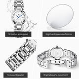 OLEVS Watches for Woman 5575 White