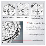 OLEVS Watches for Man 3626 White