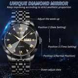 OLEVS Watches for Man 9931 All Black