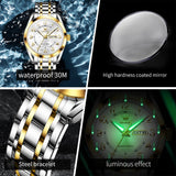OLEVS Watches for Men 3666-JB